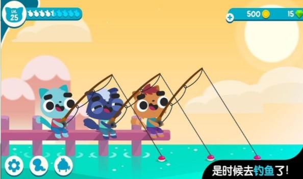 小猫钓鱼手游