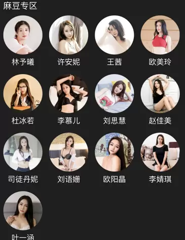 国产之光麻豆传媒映画13位女郎简介