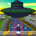 UFO飞行机器人外星人飞船战斗