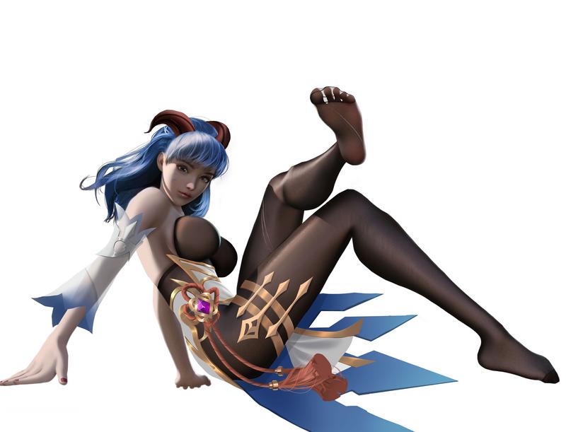 原神甘雨美图壁纸3D