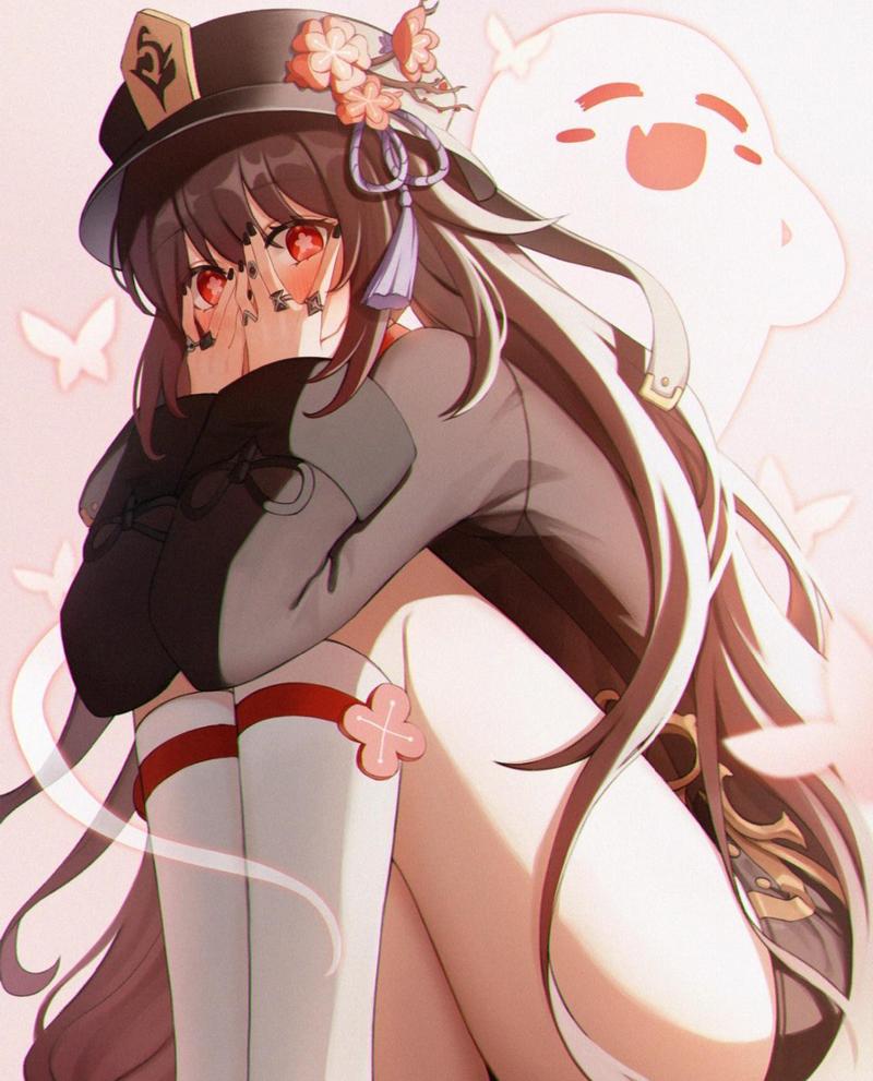 原神胡桃害羞图片