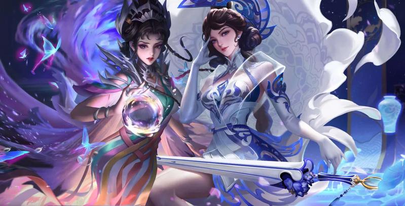 王者荣耀女性p图瓷语鉴心露娜白晶晶