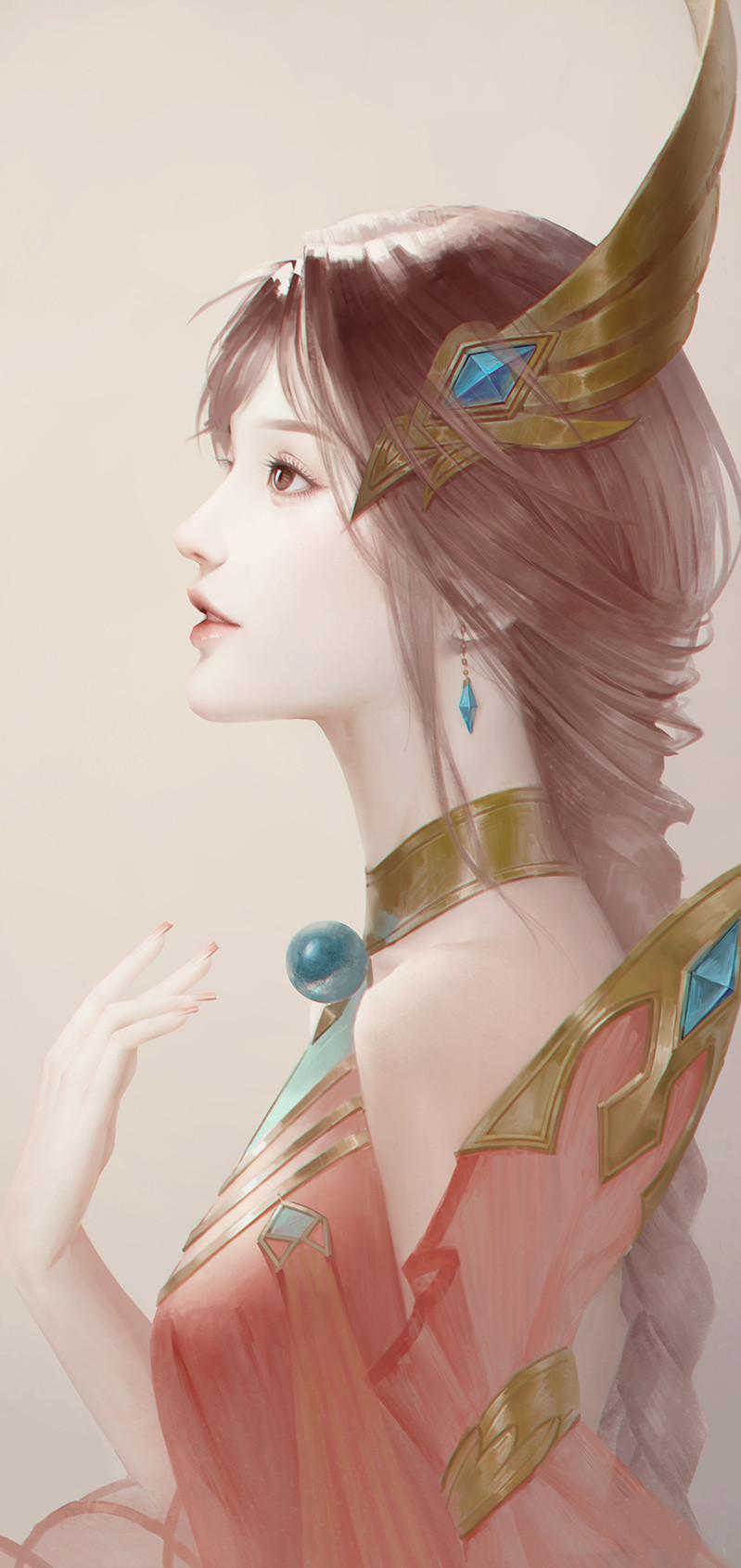 大乔美图王者荣耀插画