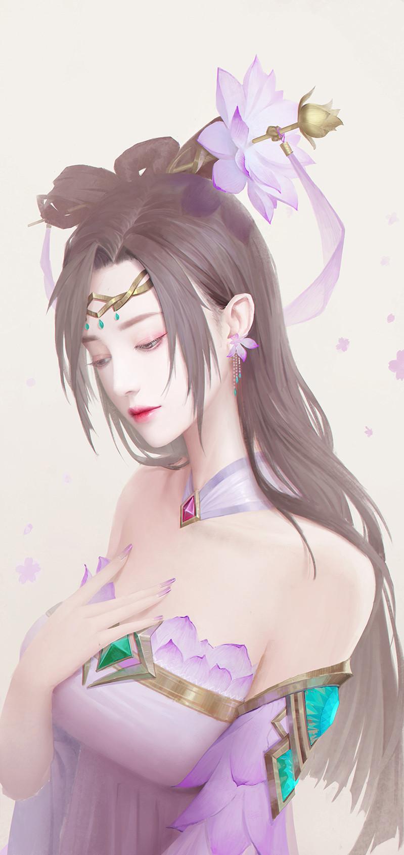 王者荣耀貂蝉插画美图