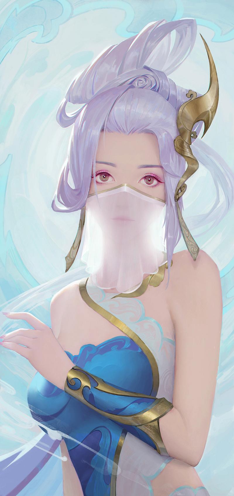 王者荣耀插画太华伽罗美图