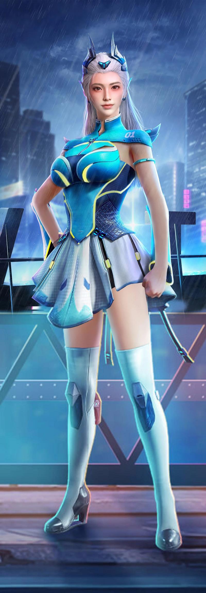 和平精英去布料服青龙圣者