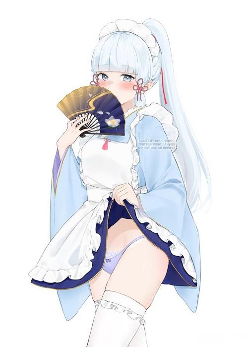原神女性角色去掉所有服装高清图片
