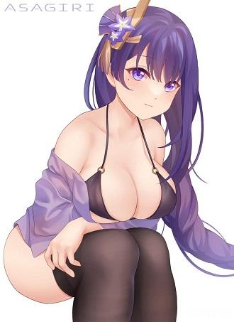 原神女性角色去内无布料图片分享