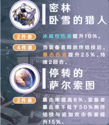 崩坏星穹铁道黑塔遗器怎么搭配
