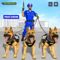 美国警犬追捕罪犯游戏