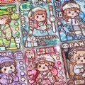 贴纸女孩儿正版