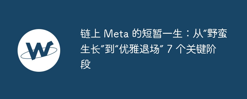 链上 Meta 的短暂一生:从