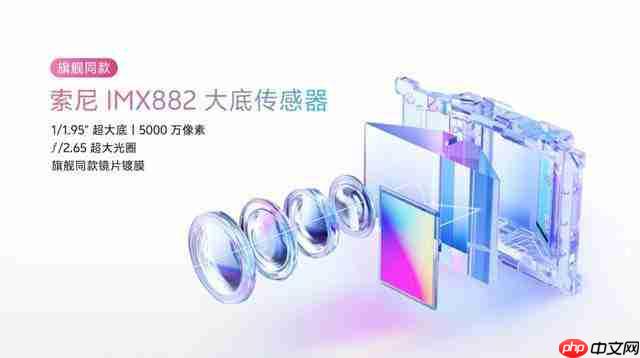 vivo S30 搭载索尼 MX882 大底传感器,支持五大黄金焦段人像
