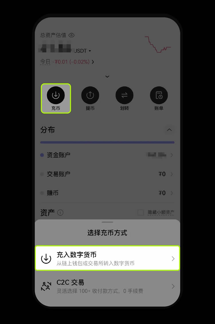 欧易OKX使用教程:充币时如何查看地址及标签 (Tag) ？