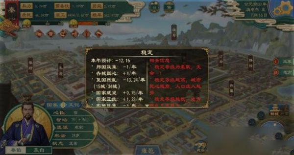大周列国志攻略如何提高稳定