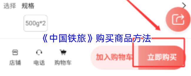中国铁旅怎么买东西