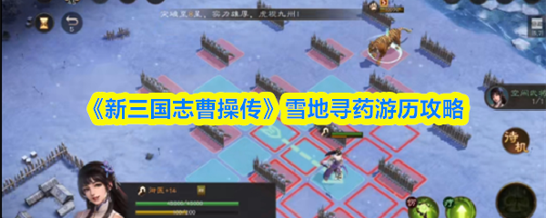 新三国志曹操传雪地寻药怎么过