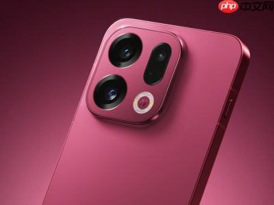 OPPO Find X9系列红色特别版首次亮相，独创绒砂工艺重塑旗舰质感