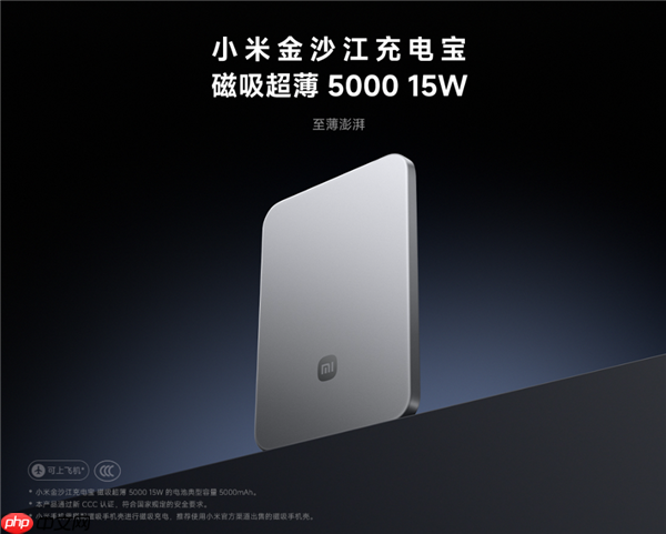 299元的小米金沙江磁吸充电宝卖断货：闲鱼加价到400多