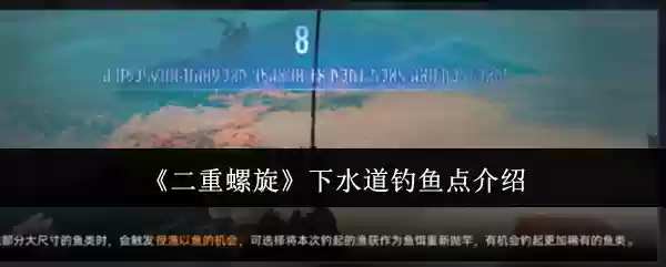 二重螺旋下水道钓鱼点在哪里