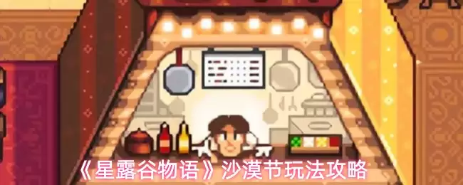 星露谷物语沙漠节怎么玩