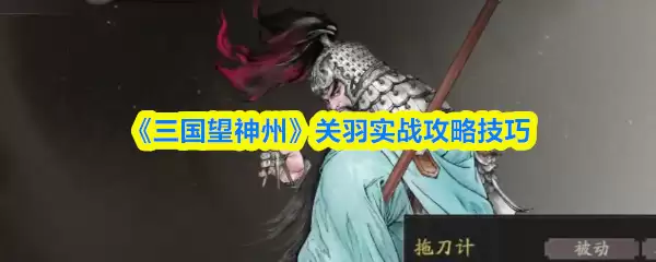三国望神州关羽怎么用