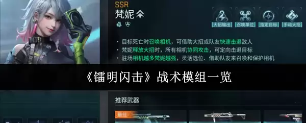 镭明闪击战术模组有哪些