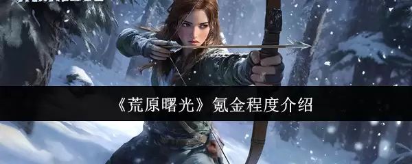荒原曙光氪金程度怎么样