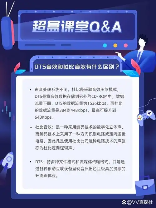 DTS与杜比的差异