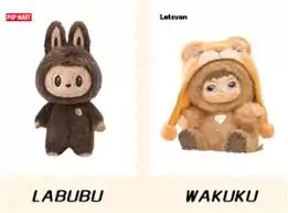 Wakuku和Labubu的5大区别：从设计到收藏价值全解析