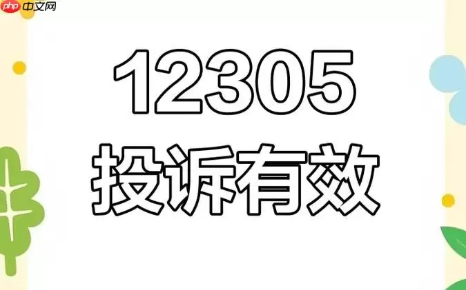 12305快速登录投诉平台:官网入口与在线通道指南