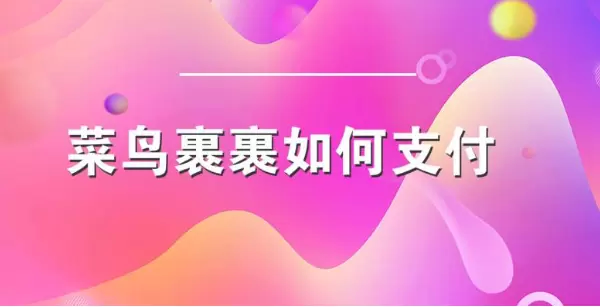 菜鸟裹裹怎么进行付款？-菜鸟裹裹付款方式