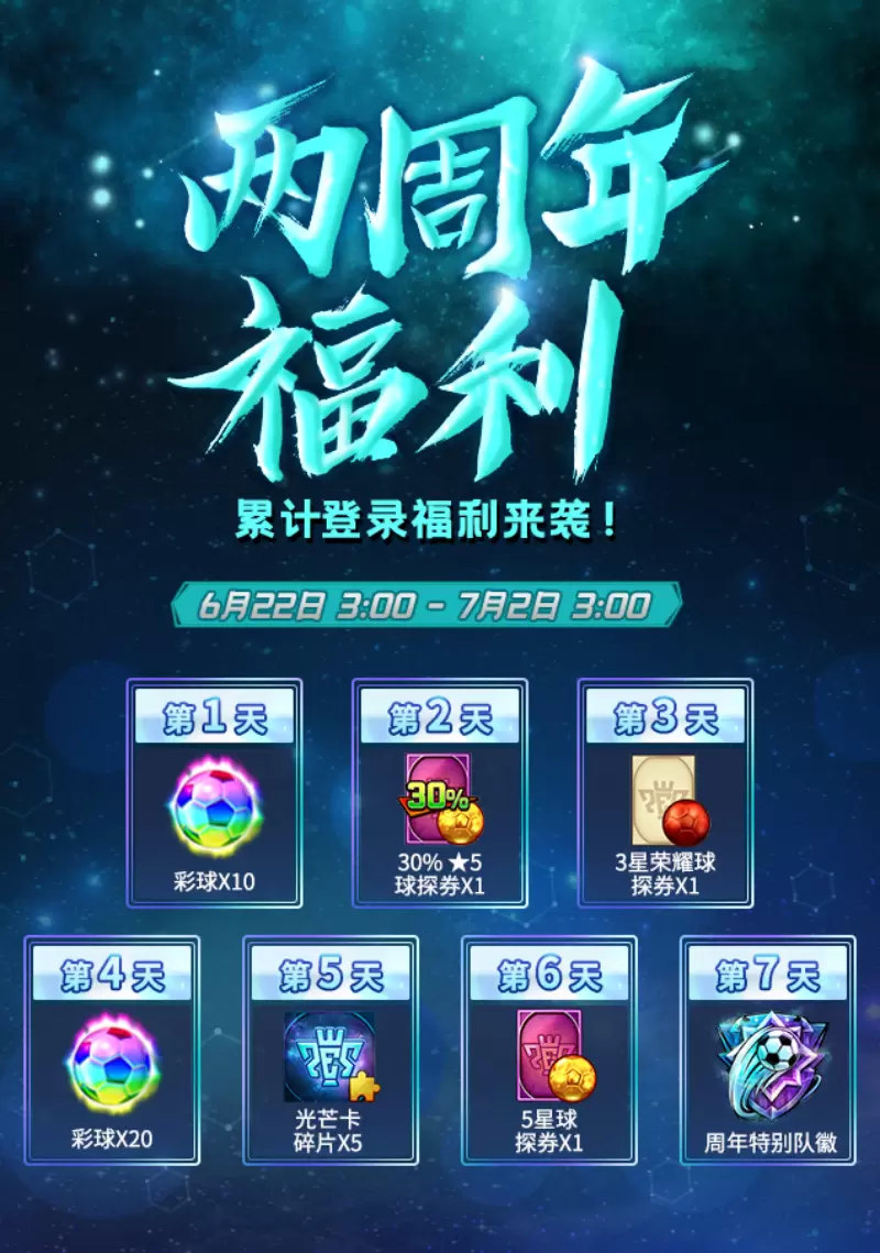 《实况王者集结》两周年庆重磅来袭