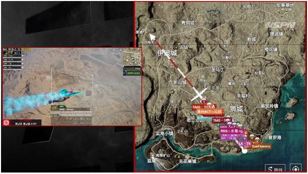 PEL和平精英职业联赛0801战报：A6跳车甩枪瞬秒阿逸，YQL71分挺进周决