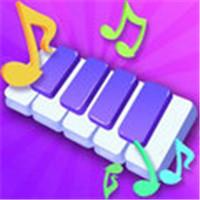 节奏弹钢琴