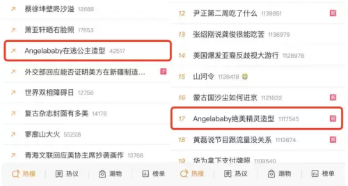 Angelababy颜值太能打了《奔跑吧》路透照美翻众人 新代言造型疯狂出圈
