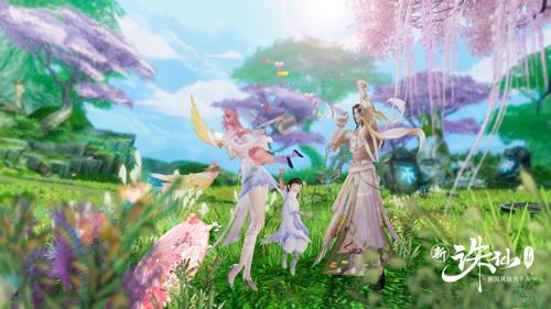 ​溜街哄睡 新《诛仙》手游超拟真萌宝玩法