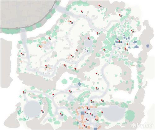 刀剑神域黑衣剑士王牌宝箱位置大全，全宝箱位置坐标汇总