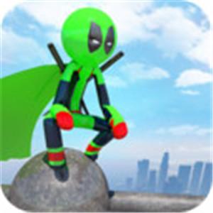 蜘蛛火柴人绳索英雄