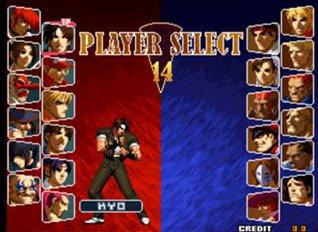 街机拳皇对街霸