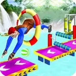 特技人水上运动