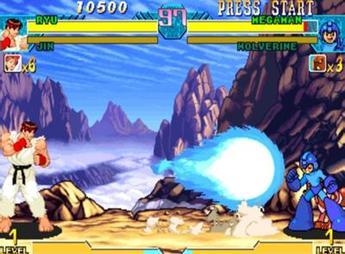 超级漫画英雄对街霸