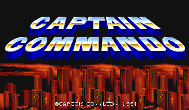 上尉密令 / 美国上尉 (Captain Commando) [mame][rom]