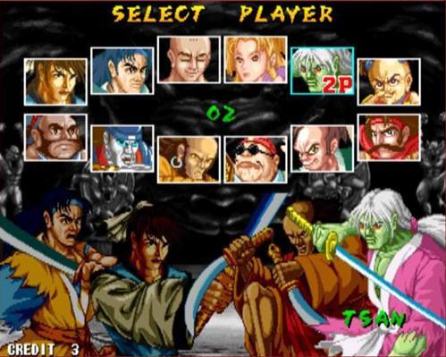 傲剑狂刀绿色版图2