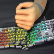 破坏键盘模拟器游戏