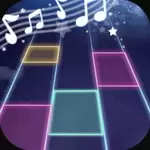 节奏的钢琴白块