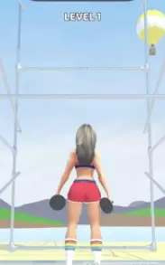 美女吸盘跳