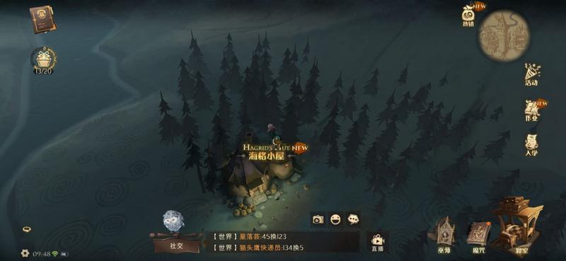 哈利波特魔法觉醒巧克力蛙npc第六天 这些动物们总是动个不停