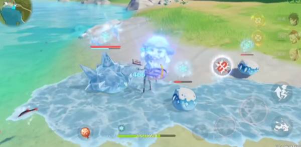 原神莫娜大战史莱姆丘丘人怎么打？