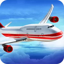 3D飞机飞行员模拟器